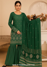 Rahat 3PC Unstitched Fancy Lawn - 2025 by Wijdan D-04
